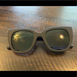 Toms Matte Black Sydney Sunglasses